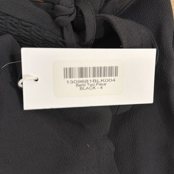 Black Halter Top and Skirt Set - Picture 2 of 2